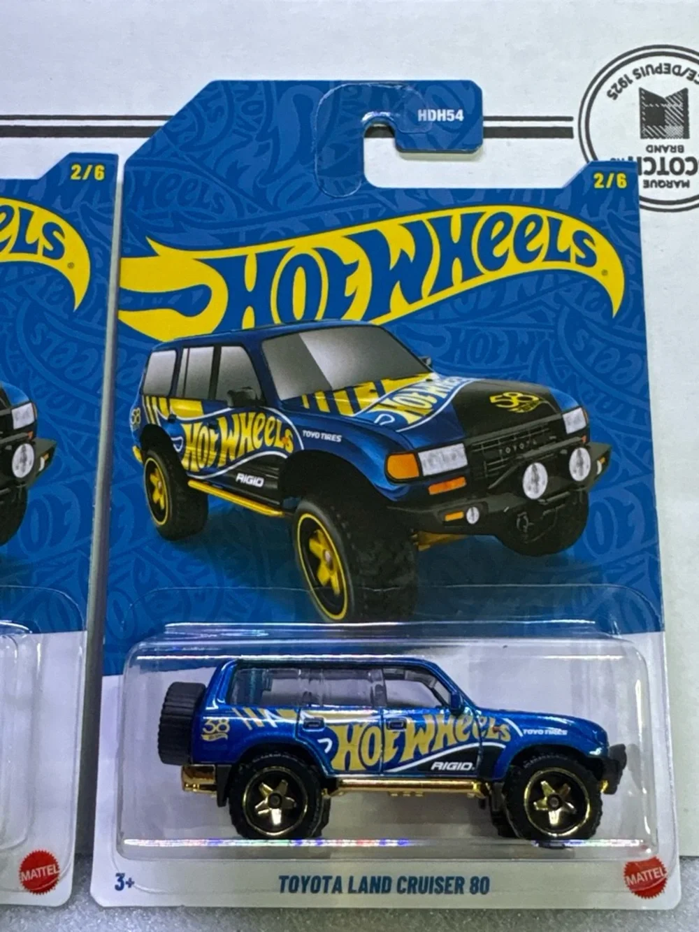 Hot wheels Toyota Land Cruiser 80 lot of 2  - Blue